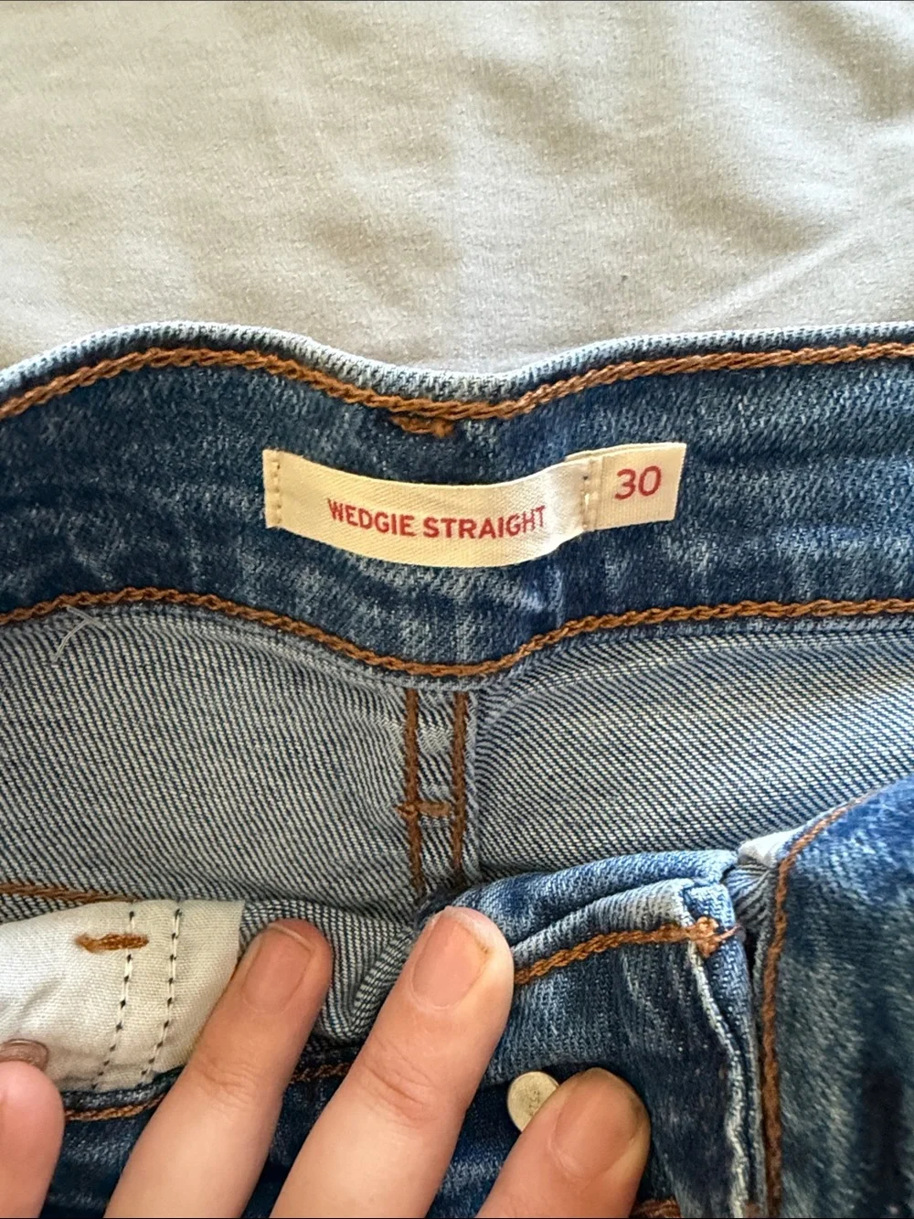 Levi's Light Blue Men's Straight Jeans